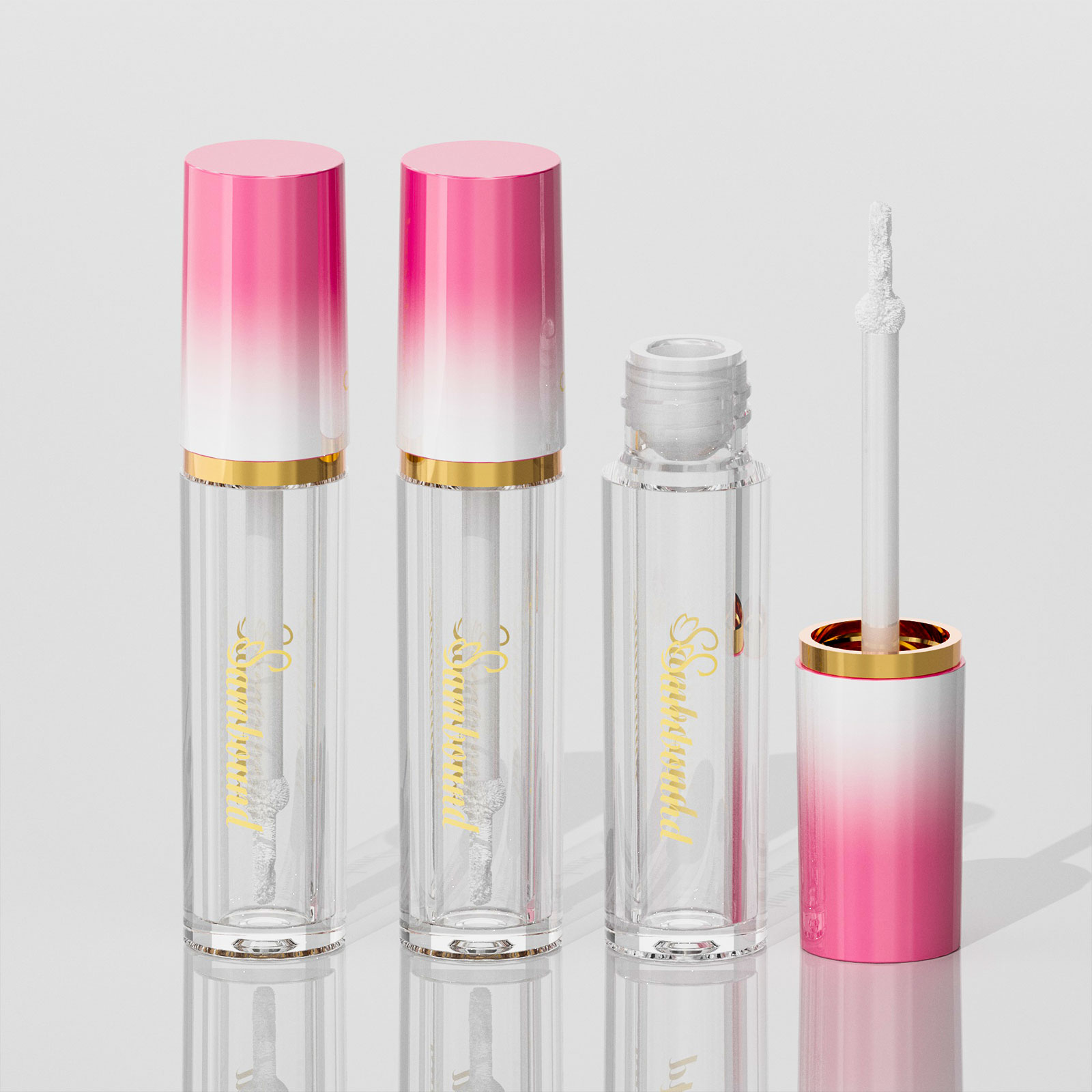 噴漆漸變液體腮紅瓶子