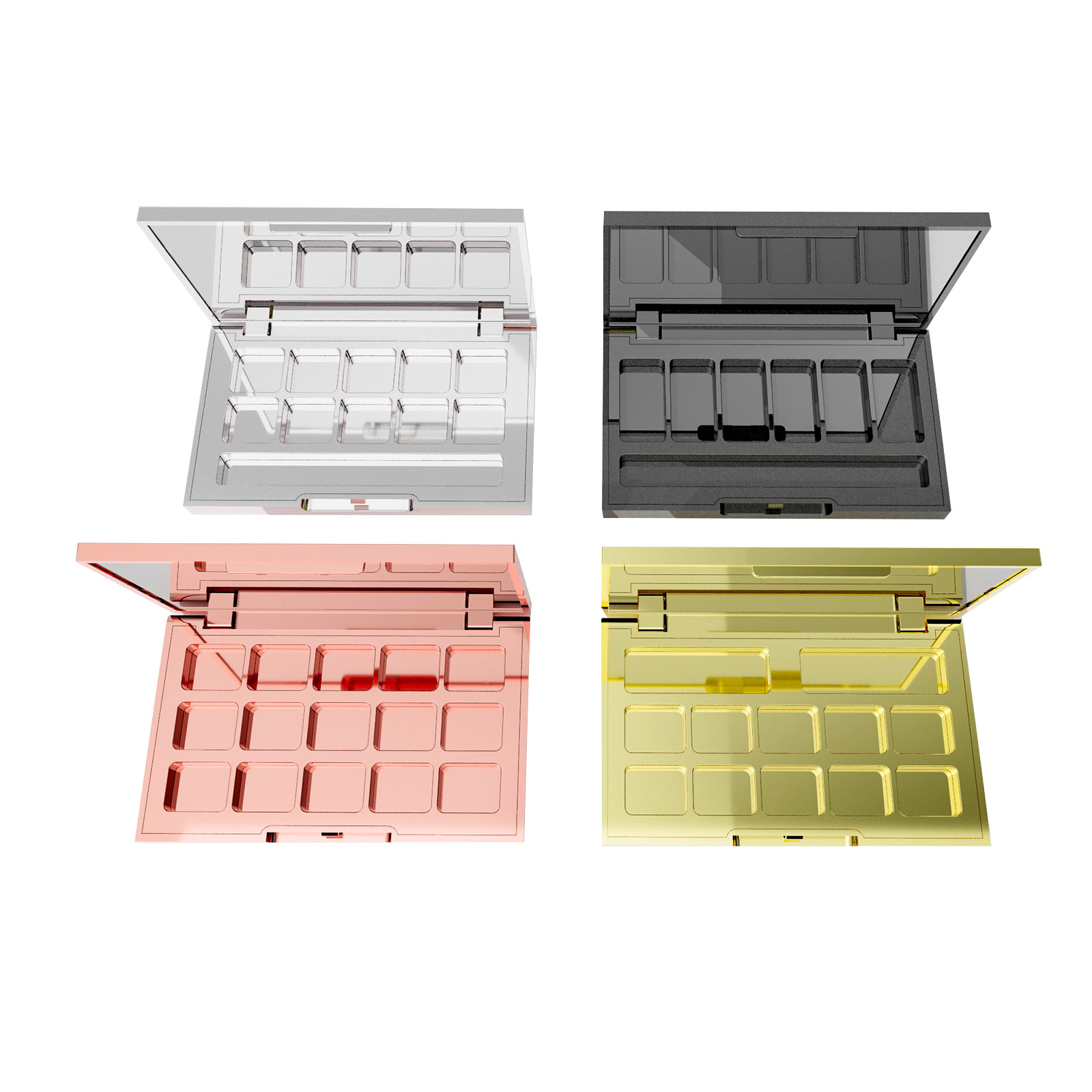 多色方形眼影盤(pán)