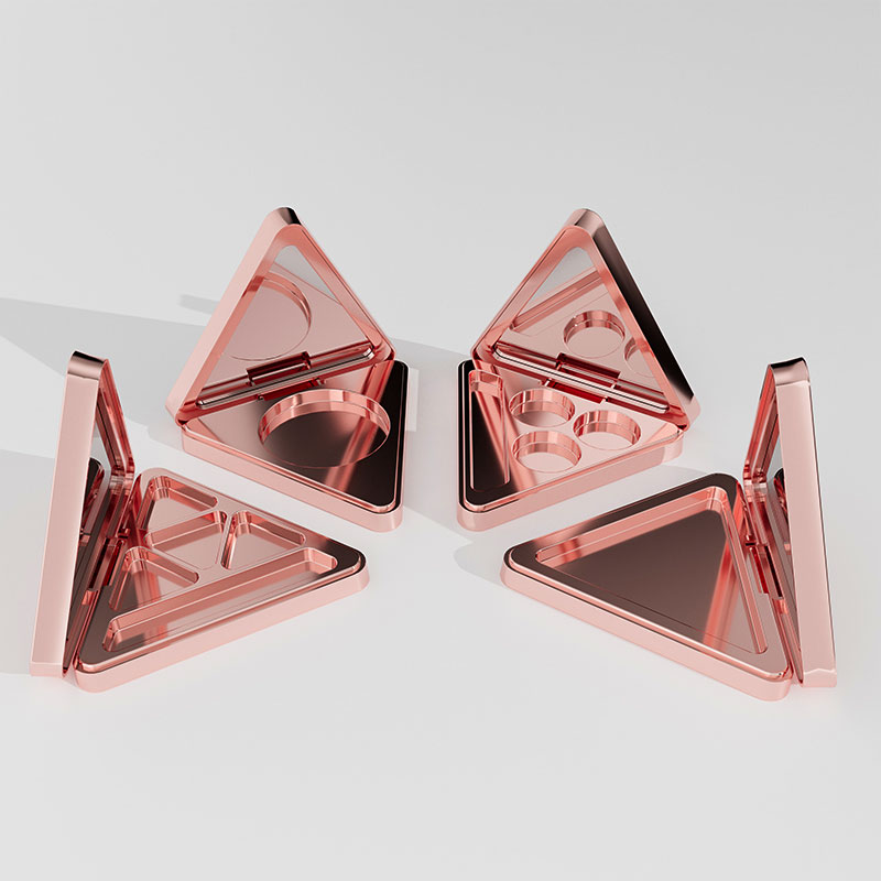 三角形多色眼影修容盤(pán)