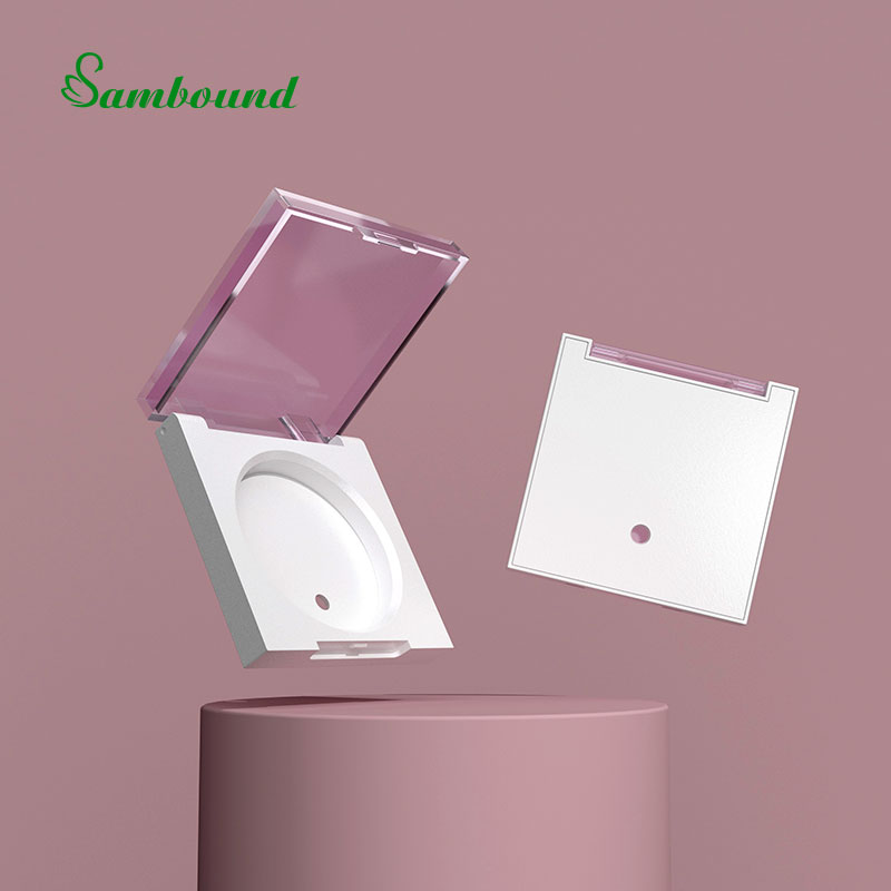 單色透明腮紅空盒